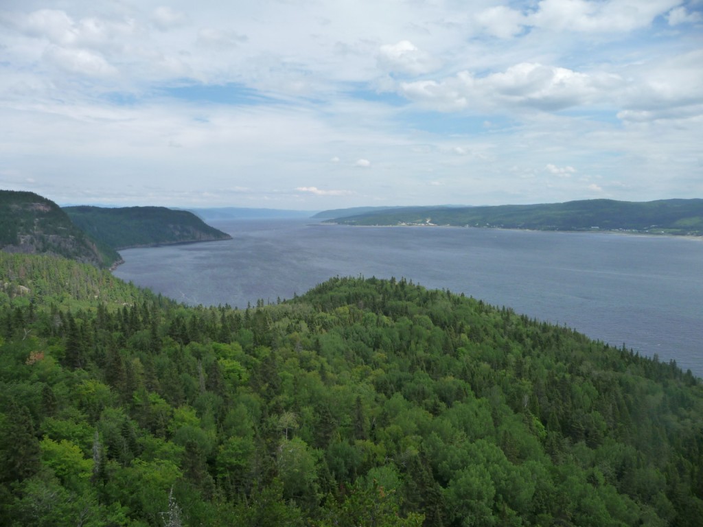 Au loin, le fjord - La Baie - Québec 2013