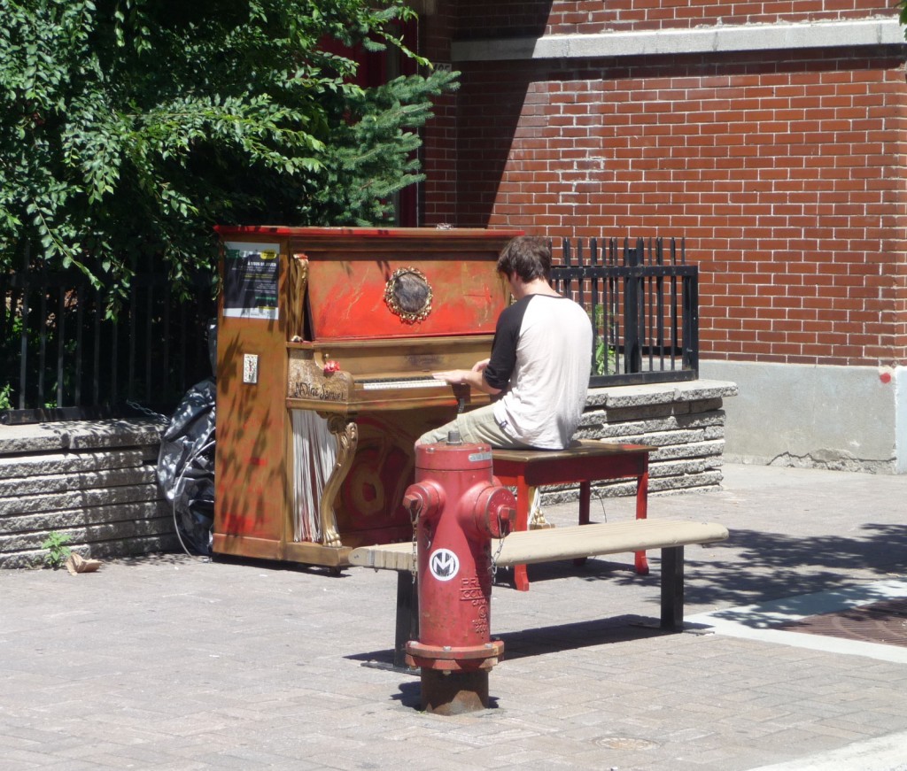 Piano de rue - Montréal 2013
